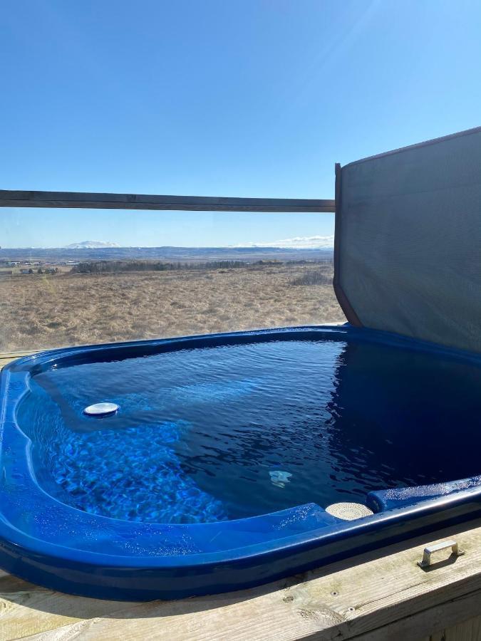 Blue View Cabin 7B With Private Hot Tub Selfoss Exterior foto